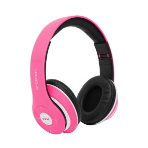 Diadema Audifono Inalambrico Necnon NBH-01/ Bluetooth/ 3.5MM/ 3.5MML/ Radio-FM/ Micro-SD/ Manos Libres/ Sonido HI-FI/ Color Rosa, NCAB0104RZ