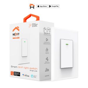 Interruptor Inteligente Nexxt NHE-S100 Monopolar Con Conexion WI-FI