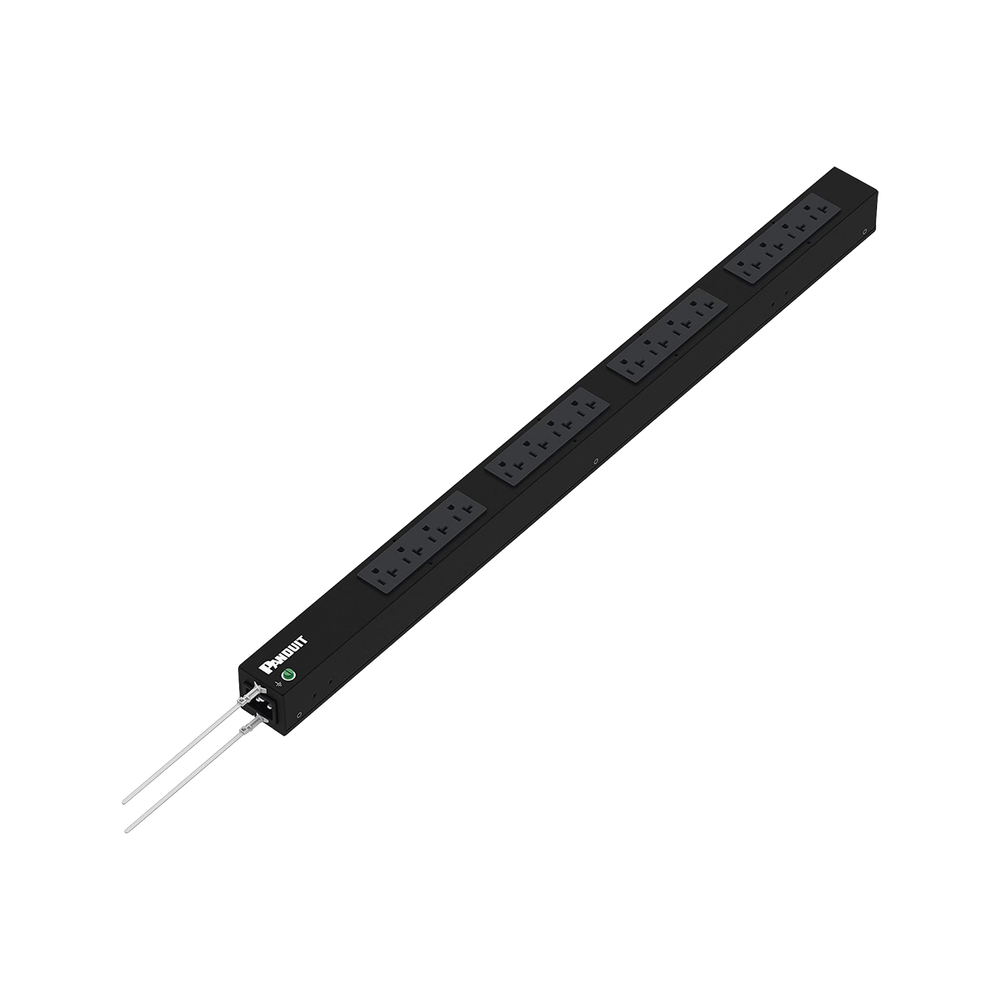 PDU Basico Panduit P16B04M, Enchufe de Entrada Nema 5-15P, 16 Contactos Nema 5-20R, de Instalacion Vertical, 15 AMP, 120 VCA