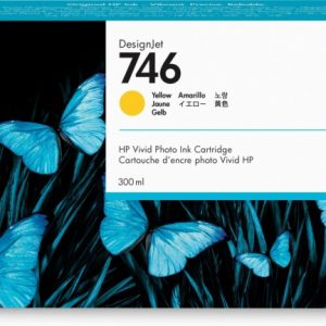 Cartucho de Tinta HP P2V79A LF 746 Color Amarillo 300 ML