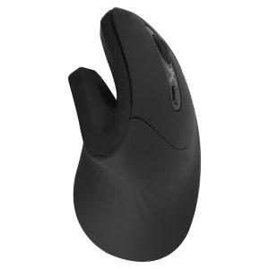 Mouse Inalambrico Vertical Perfect Choice Snouse PC-045199 3200DPI/USB/Ergonomico/Color Negro