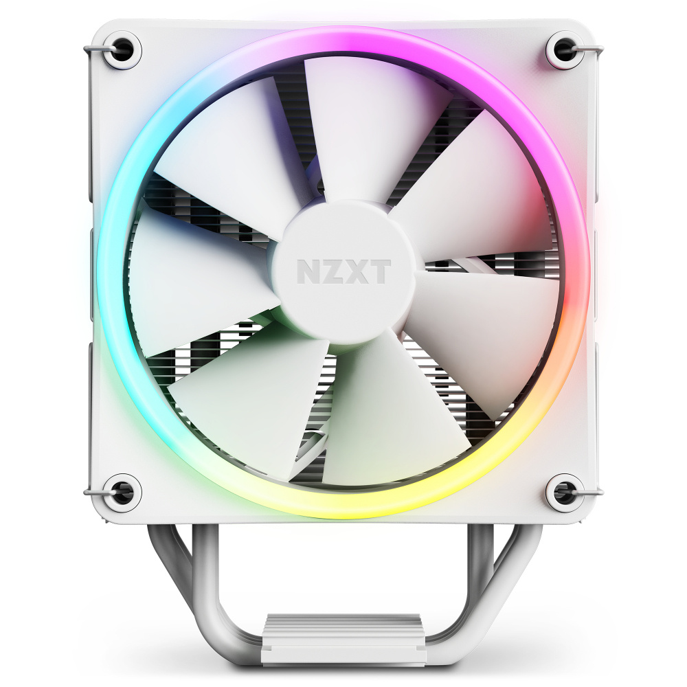 Disipador Para CPU NZXT T120 RGB 120MM/ 1800RPM/ Color Blanco Multisocket, RC-TR120-W1 - Imagen 2