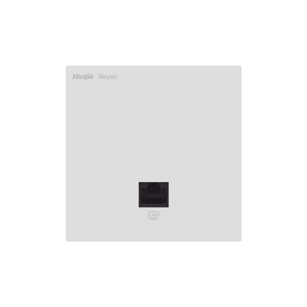 Access Point Ruijie RG-RAP1261 WI-FI 6, Interior en Pared, Hasta 512 Usuarios Ideal Para Hoteleria