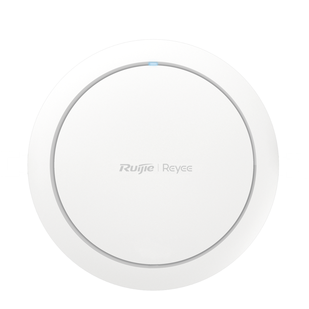 Punto de Acceso WI-FI 6 Ruijie RG-RAP2266, Para Interior en Techo Hasta 2.97 GBPS Doble Banda 802.11AX MU-MIMO 2X2