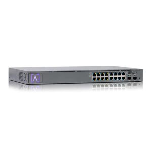 Switch Gigabit PoE+ ALTA LABS S16-POE, administrable, 16 puertos 10/100/1000 Mbps + 2 puertos SFP uplink, 120W.