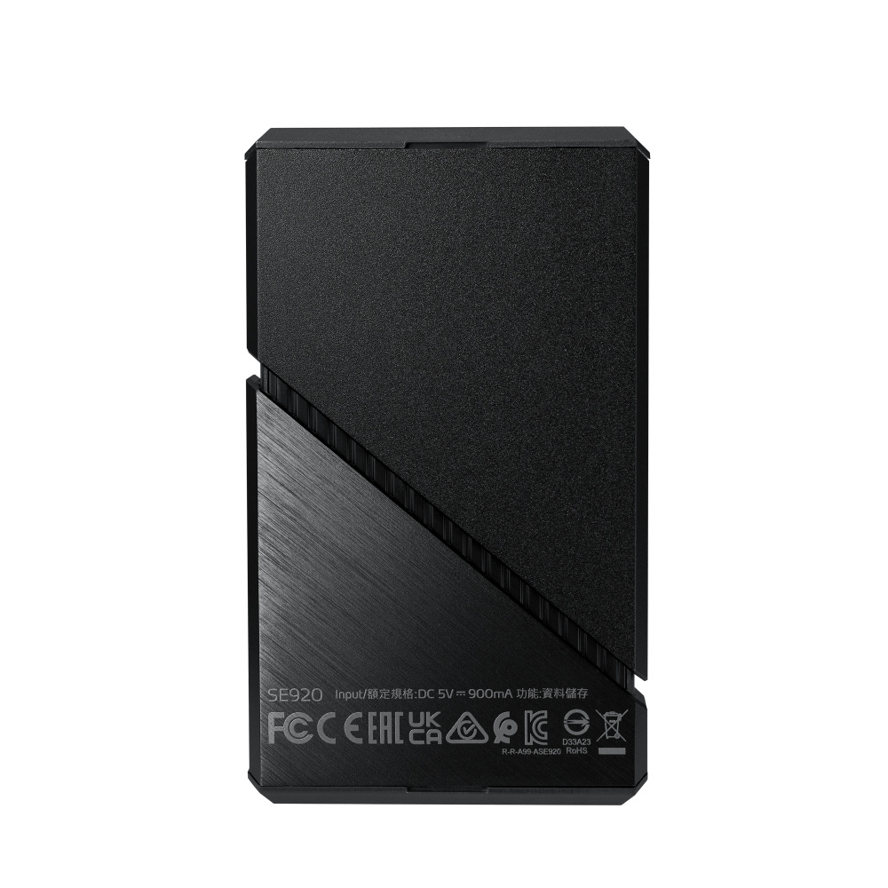 Unidad de Estado Solido SSD Externo USB 2TB Adata SE920-2TCBK, SE920, USB 3.2, Superspeed, Color Negro - Imagen 3