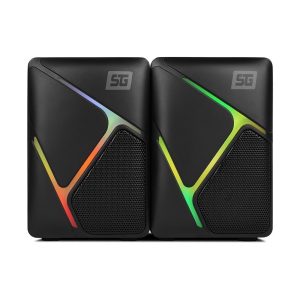 Bocinas 2.0 Vorago SPK-108 Alámbrico / 3.5mm / USB / 3W / Color Negro