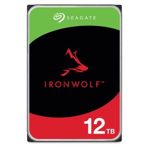 Disco Duro Interno 12TB SEAGATE IRONWOLF SATA III/6 Gb/s/7200RPM/256MB/3.5″, ST12000VN0008.