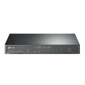 Switch Administrable Gigabit Ethernet Tp-Link TL-SG1210MPE / 10 Puertos 10/100/1000Mbps (8x PoE+) / 20 Gbit/s / 4000 Entradas