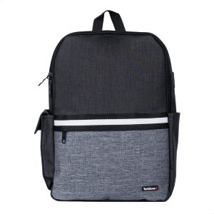 Mochila Para Laptop 15.6″ Techzone TZ21LBP01-A /Nylon/Poliester/Color Negro-Gris