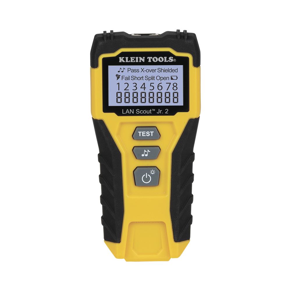 Klein Tools Probador De Cable VDV526-200, RJ-45, Negro / Amarillo