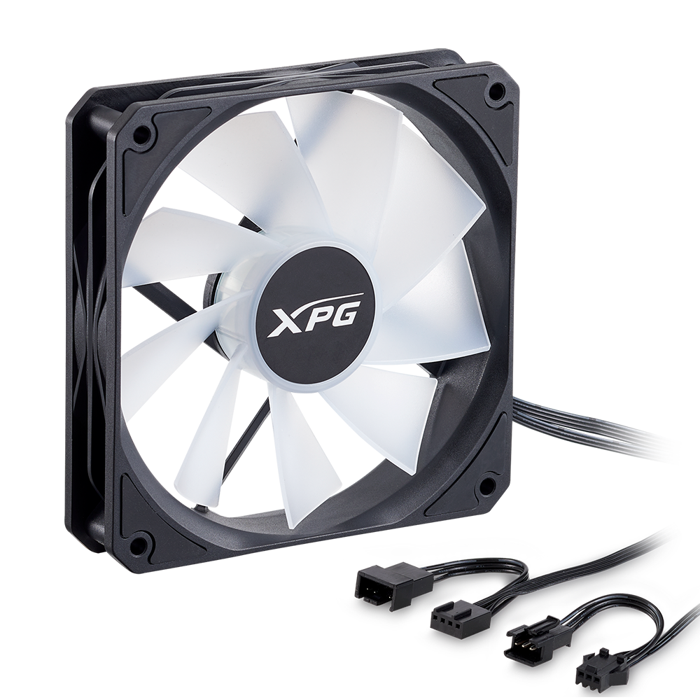Ventilador XPG VENTOR120ARGBPWM-BKCWW Vento R 120 / 1x120mm / ARGB / 1850RPM / Negro - Imagen 3