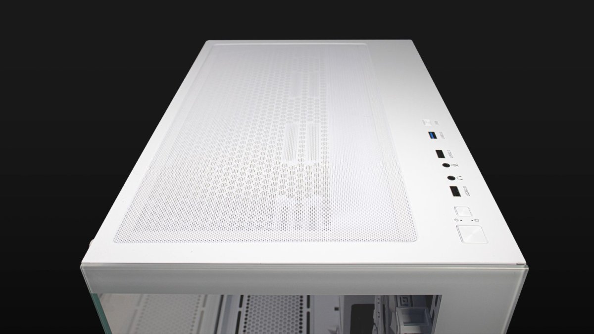 Gabinete Ocelot Gaming W-CUBE 2 Frontal Cristal Templado, Cristal Lateral, Filtro Polvo Magnetico, 3 Ventiladores, ARGB, Soporta GPU 410MM, Color Blanco, ATX - Imagen 3
