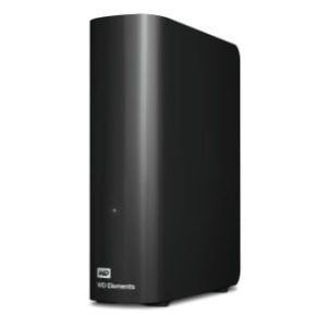 D. Duro Externo USB 3.0 10TB Western Digital WDBWLG0100HBK-NESN / Elements Desktop 3.5” / USB 3.2 Gen 1 / Color Negro