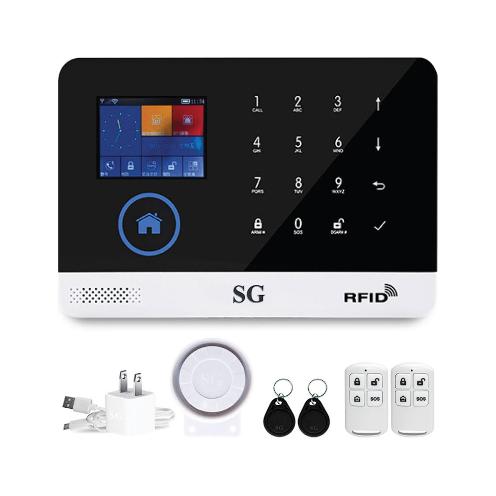 Alarma WiFi Gsm Gprs Sms APP Internet Sin Sensores 81-0
